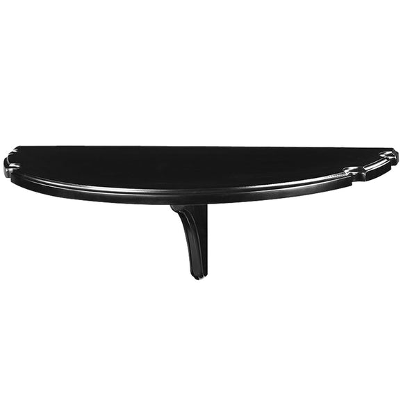 RAM Game Room Wall Pub Table - Black