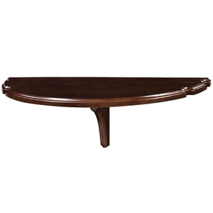 RAM Game Room Wall Pub Table - Cappuccino