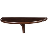 RAM Game Room Wall Pub Table - Cappuccino