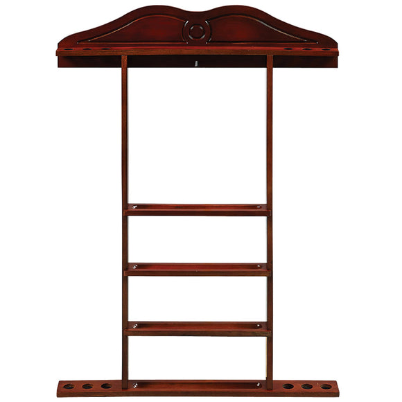 RAM Game Room Wall Cue Rack - English Tudor