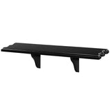 RAM Game Room Wall Shelf - Black