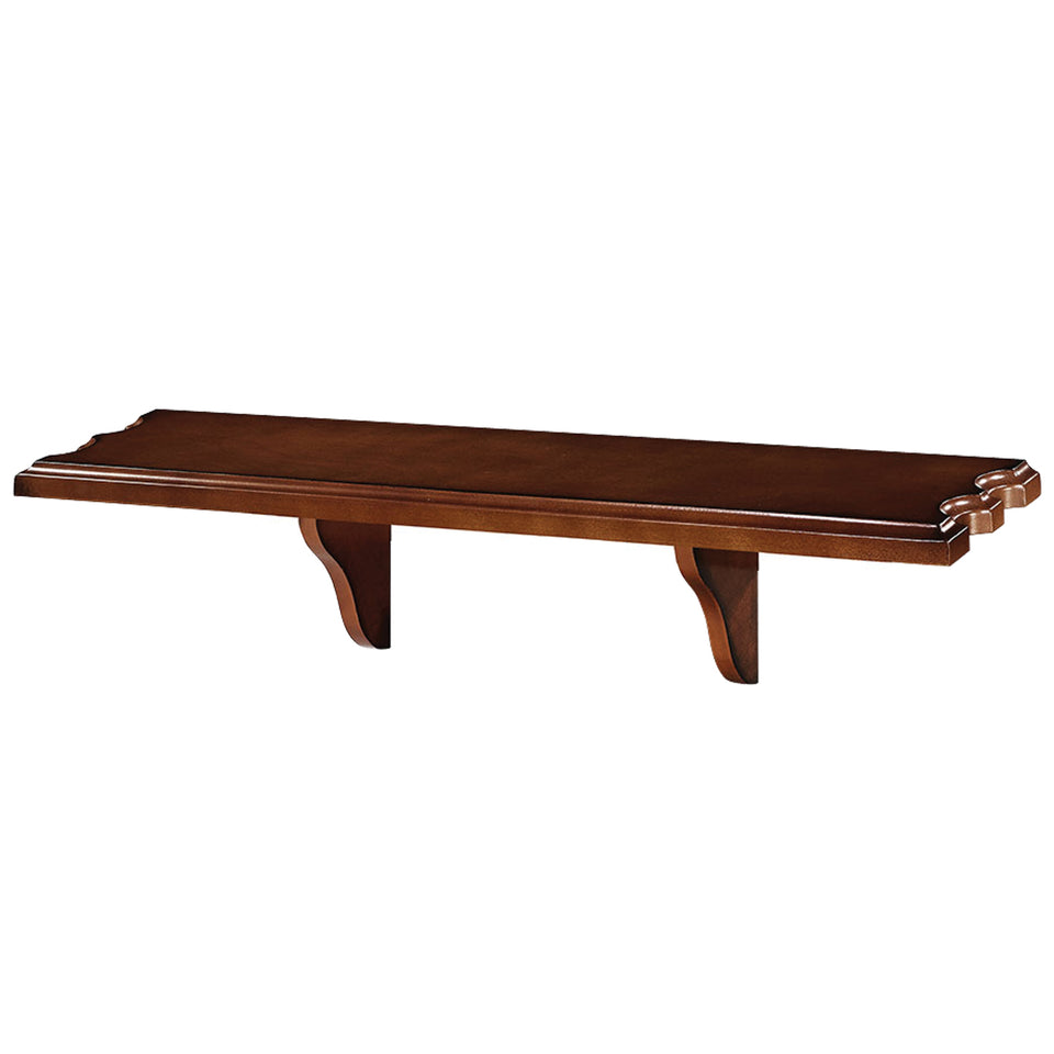 RAM Game Room Wall Shelf - Chestnut