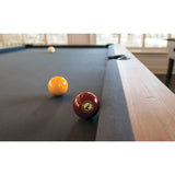 American Heritage Billiards Abbey 8' Slate Pool Table in Antique Grey