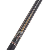 Dufferin Exotic Obsidian Cue with Linen Wrap