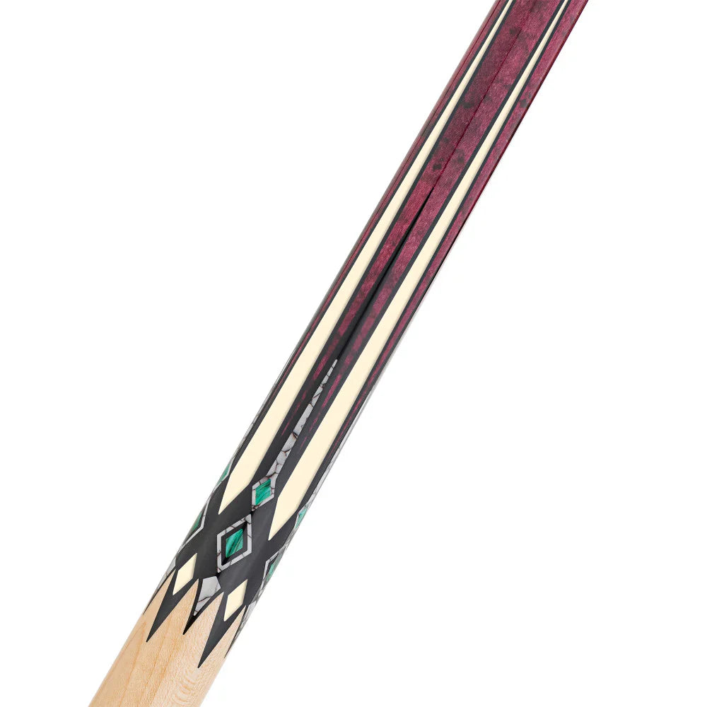 Dufferin Purple Malachite Magic Wrapless Cue