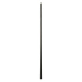 A Lucasi Pinnacle Carbon Fiber Shaft pool cue stands upright on a white background.