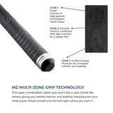 Pure X Black with Blue Recon Cue with MZ Grip