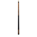 Pure X Coffee Stained Maple & Cocobolo/White Points Cue with Black Linen Wrap