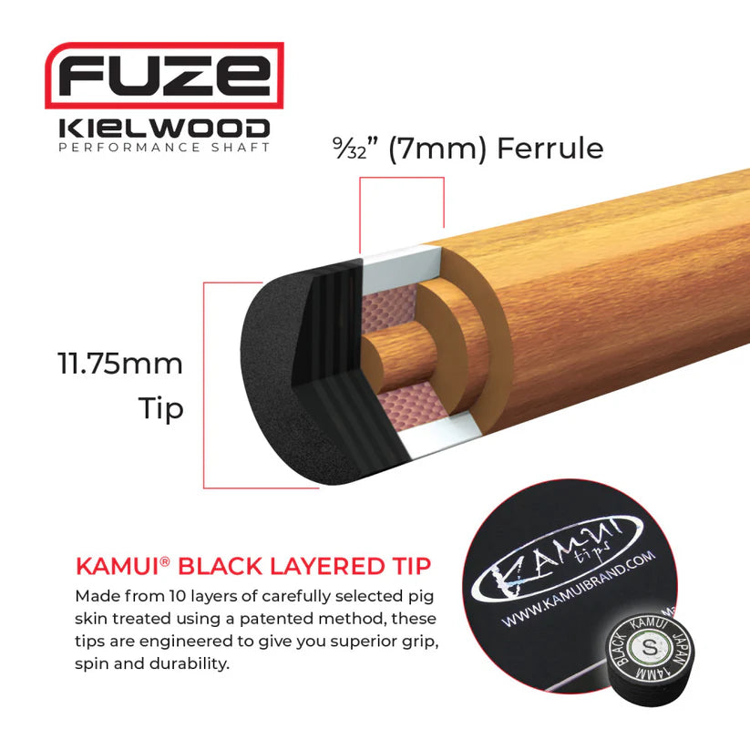 Pure X Kielwood FUZE Shaft - 11.75mm