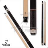 Set of pool cues with 'Katana' branding on a white background