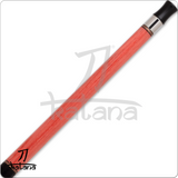 Pink pool cue on a white background, featuring the 'Katana' brand.