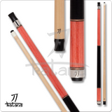 Pool cue with pink and black accents on a white background, featuring the Katana brand.