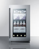 Summit Classic 18" Wide Built-In Commercial Beverage Center