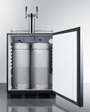 Summit Commercial 24" Wide Built-In Kegerator, ADA Compliant