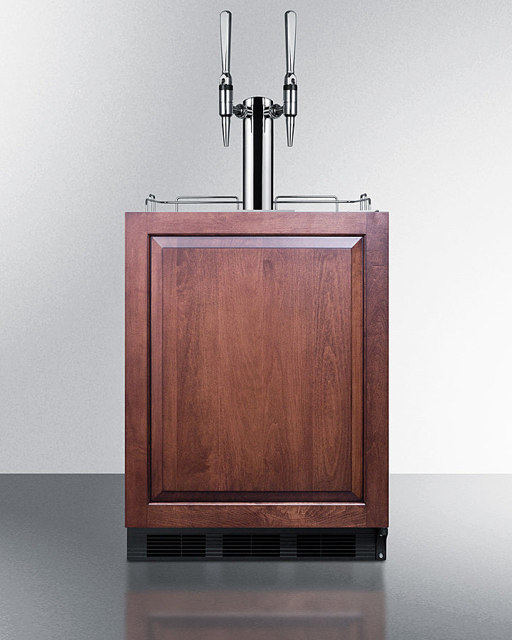 Summit Commercial 24" Wide Built-In Nitro Coffee Kegerator, ADA Compliant (Panel Not Included)