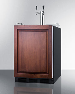 Summit Commercial 24" Wide Built-In Cold Brew Coffee Kegerator, ADA Compliant (Panel Not Included)