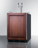 Summit Commercial 24" Wide Built-In Wine Kegerator, ADA Compliant (Panel Not Included)