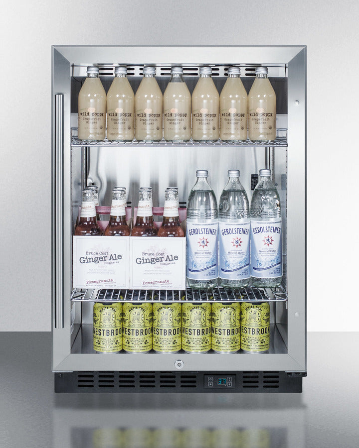 Summit Appliance 24" Wide Built-In Beverage Center