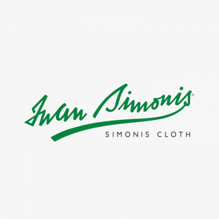 Green cursive Simonis logo, small “Simonis cloth”; Simonis 860 billiard table cloth.