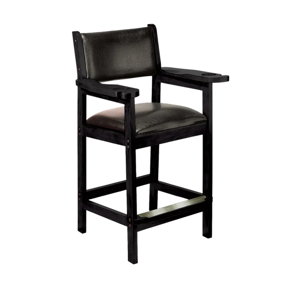 American Heritage Billiards Spectator Chair in Black – Bars Games