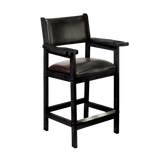 American Heritage Billiards SCD Spectator Chair in Black