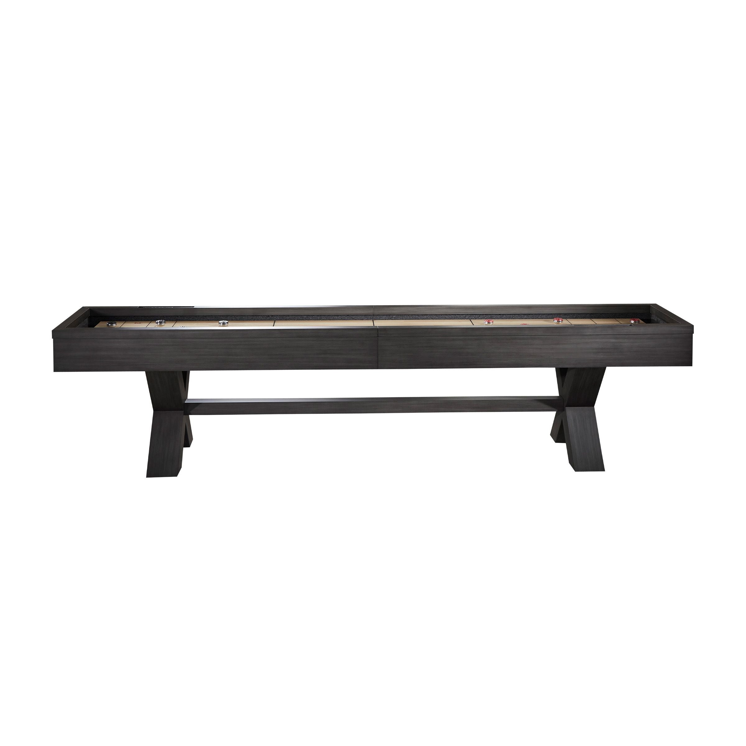 HB Home Blake 12' Shuffleboard Table in Kona