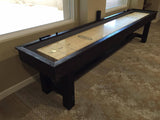 Imperial Reno Rustic 12' Shuffleboard Table in Dark Chestnut