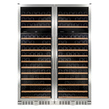 N'FINITY Double LX Dual Zone MAX Wine Cellar (Stainless Steel Door)