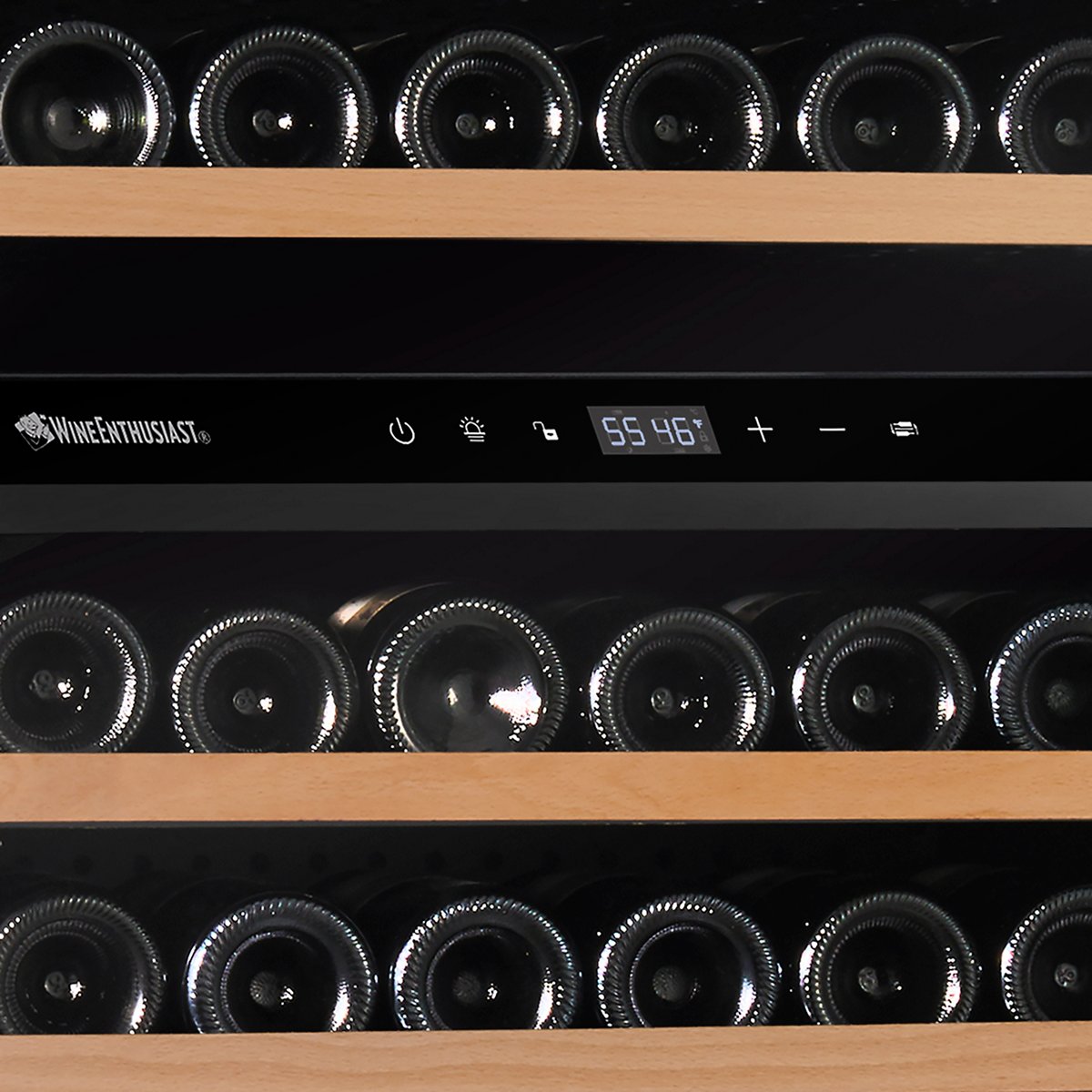 N'FINITY Double LXi Single Zone + LX Dual Zone Max Wine Cellar (Stainless Steel Door)