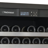 Vinotheque Double Café Single Zone Wine Cellar with Steady Temp Cooling (Stainless Steel Door)