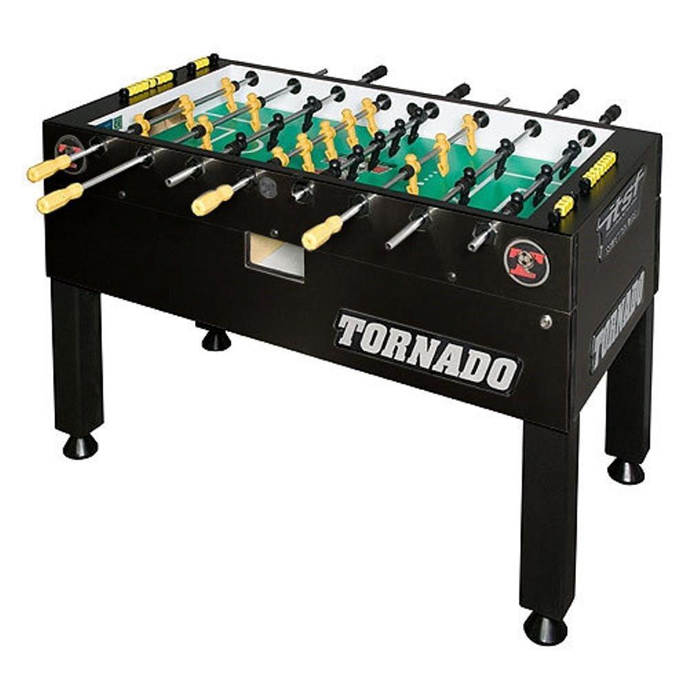 Tornado T-3000 Foosball Table in Black
