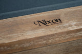 Nixon Bryant 8' Slate Pool Table in Weathered Natural Finish w/ Dining Top Option