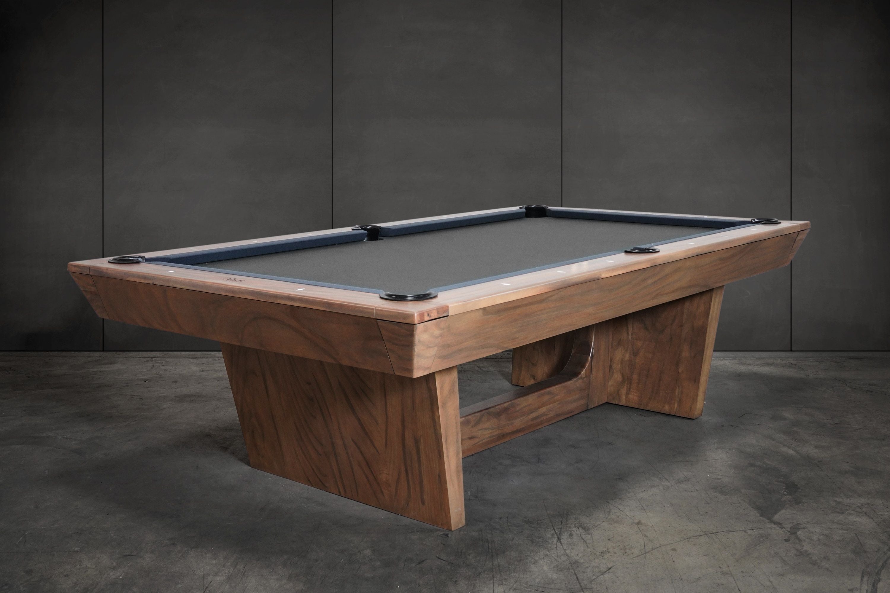 Nixon KAI 7' Slate Pool Table in Walnut Finish w/ Dining Top Option