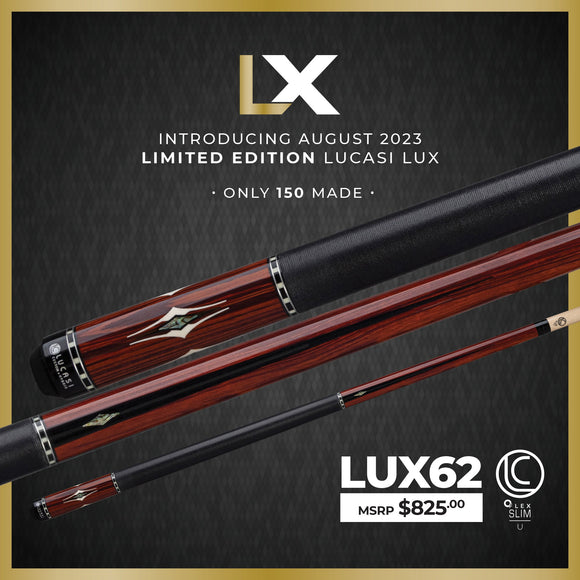 Lucasi Lux® LUX62 Pool Cue