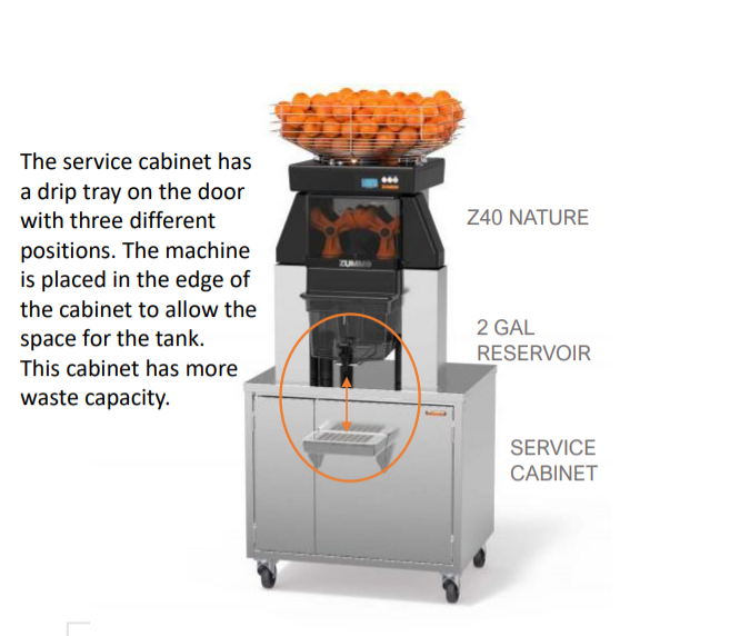 Zummo Z40-LM Nature Service Cabinet