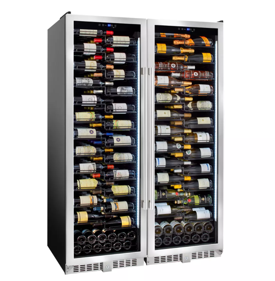 Wine Enthusiast VinoView PRO Commercial 310-Bottle Double Compressor Wine Cooler