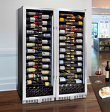 Wine Enthusiast VinoView PRO Commercial 310-Bottle Double Compressor Wine Cooler
