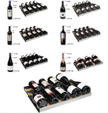 Allavino 47" Wide FlexCount II Tru-Vino 249 Bottle Three Zone Stainless Steel Side-by-Side Wine Refrigerator