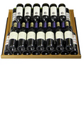 Allavino 32" Wide Vite II Tru-Vino 277 Bottle Single Zone Black Left Hinge Wine Refrigerator
