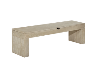 American Heritage Vancouver Multi-Functional Storage Bench in Natural Ash
