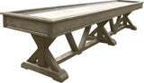 Playcraft Brazos River 14' Pro-Style Shuffleboard Table In Weathered Gray