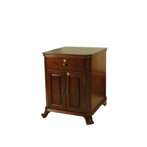 Quality Importers Montegue Cigar Humidor Cabinet in Walnut