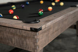 Nixon Hunter 7' Slate Pool Table in Antique Finish w/ Dining Top Option