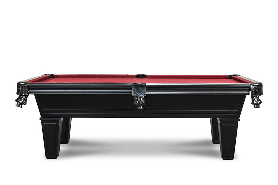 Nixon Milly 8' Slate Pool Table in Black