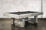 Nixon Rocky 7' Slate Pool Table in Whitewash Finish w/ Dining Top Option
