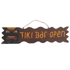 RAM Game Room “Tiki Bar Open” Wall Art