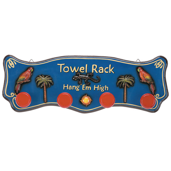 RAM Game Room “Hang ’em high” Towel Rack