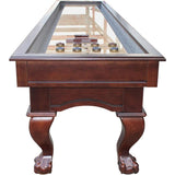 Playcraft Charles River 16' Pro-Style Shuffleboard Table in Espresso