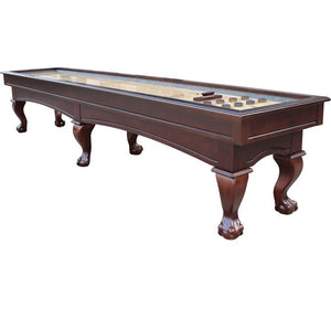Playcraft Charles River 16' Pro-Style Shuffleboard Table in Espresso