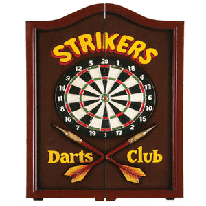 RAM Game Room “Strikers Darts Club" Dartboard Cabinet